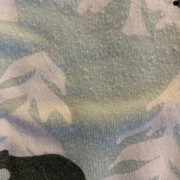Kickee Pants Aloe Bears and Treeline Series 0-3M Onesie with Ruffles. - Picture 4 of 6